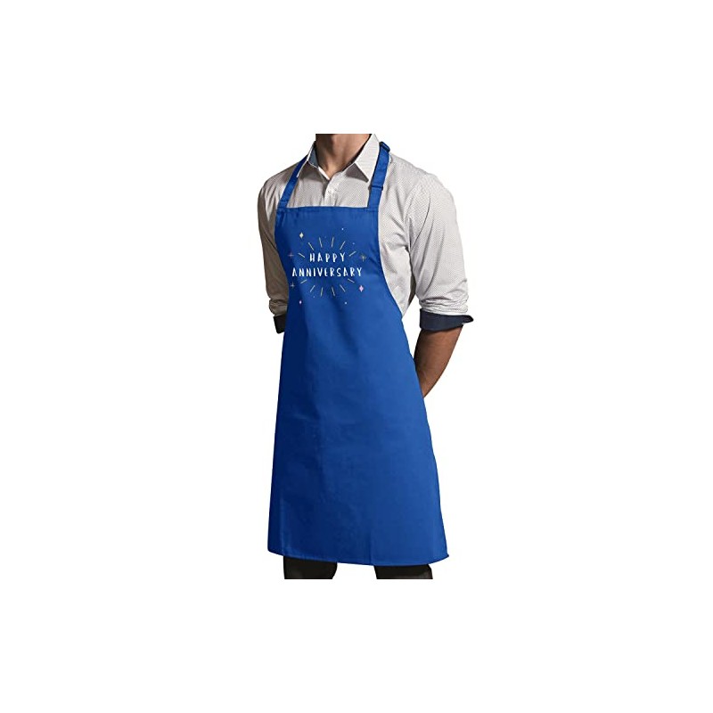 Fabulous Premium-Küchenschürze Blau Happy Anniversary Wedding Celebration Gift Ideas Couple