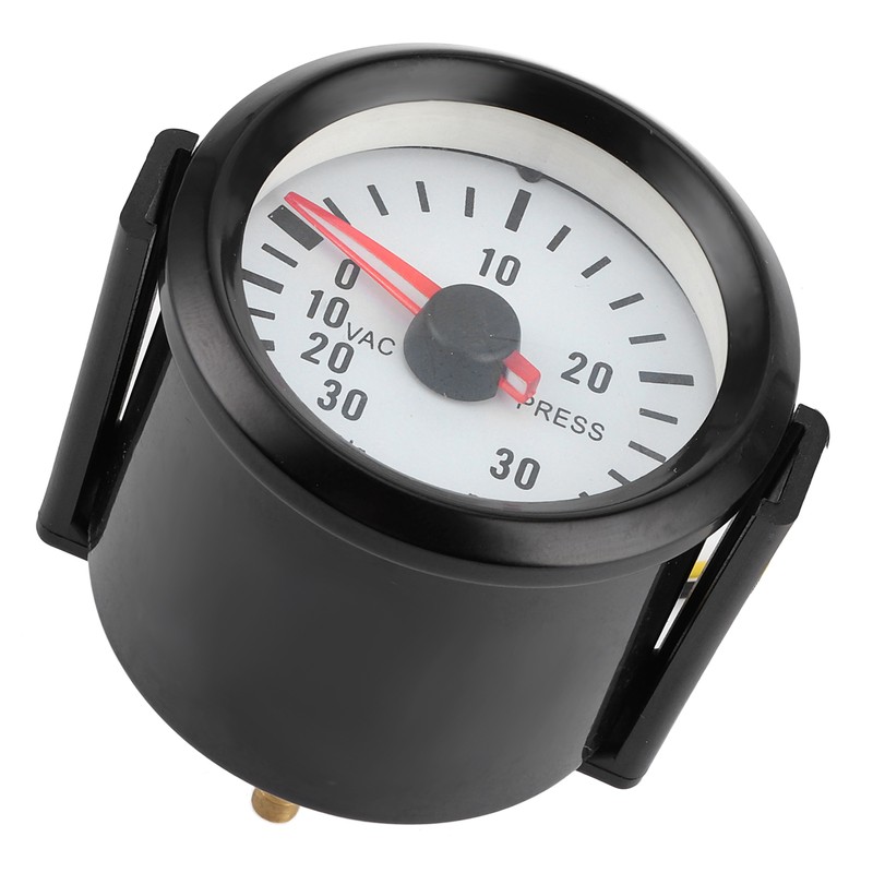 Universal Boost Pointer Gauge Vacuum Pressure Meter 0‑30PSI 12V Blue