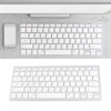 Ultra Thin Keyboard BT Wireless Splashing Proof Bilingual Language Keypad