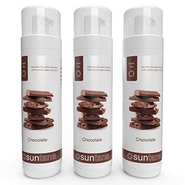 3 x Suntana Chocolate Fragranced 12% Sunless Self Tanning Mousse