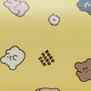 Pearl 094335 Glasses Case, Magnetic, Semi-Hard, Coromaru-san Yellow