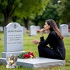 BDBFPAN Decorazione per tomba, resistente alle intemperie, adatta per cimitero