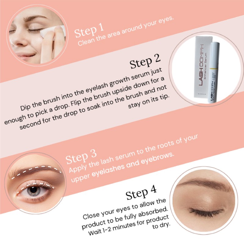 Lash Oomph Lash & Brow Enhancer Serum 3ml