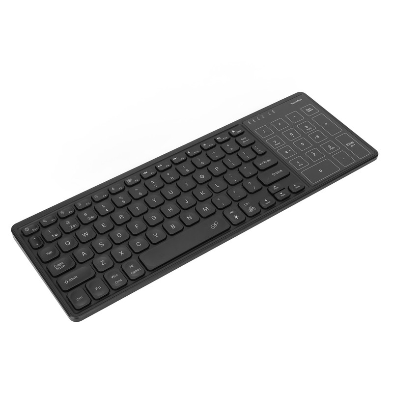 Wireless Keyboard Numeric Touchpad 2.4Ghz Wireless Portable RGB Backlit Plug