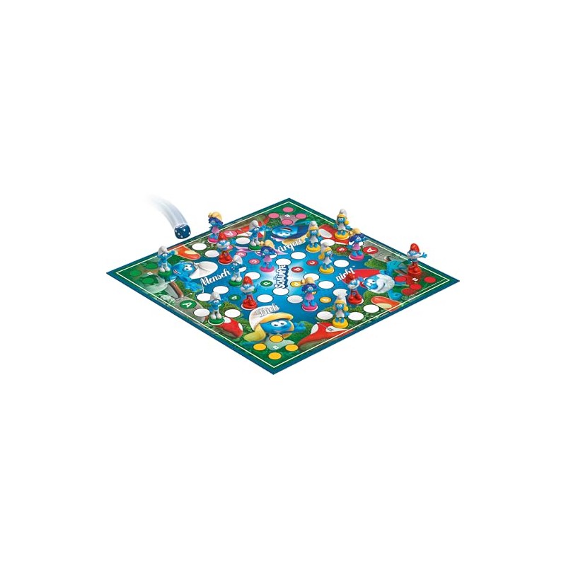 Schmidt Spiele 49455 Mensch ärgere Dich Nicht, The Smurfs, Family