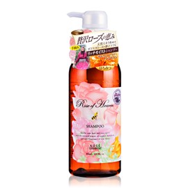 KOSE コーセー ローズオブヘブン ノンシリコンシャンプー 400ml (バラの香り)