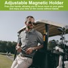 Golf Cart Accessories, 2 PCS Magnetic Holder, Adjustable Design Fits
