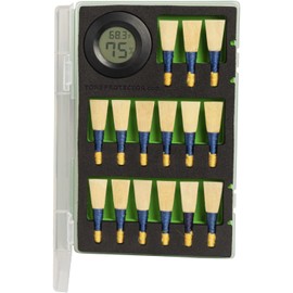 Tone Protector Reed Case for Bagpipe Reeds: Digital Bagpipe Reed Storage With Two-Way Humidity Control