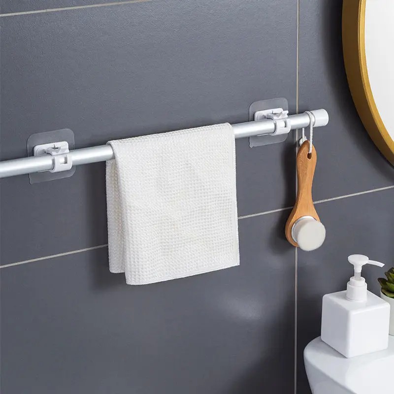 Self Adhesive Wall Hooks – No Drill Door Hanger Set,