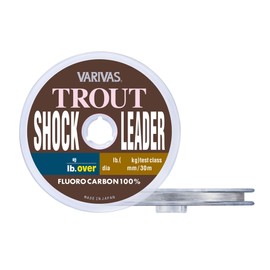 VARIVAS Trout Shock Leader Fluorocarbon 98.4 ft (30 m) No. 1.2 (5 lb.over)