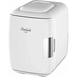 Cooluli Infinity 10L Mini Fridge Electric 2-in-1 Cooler and Warmer - White
