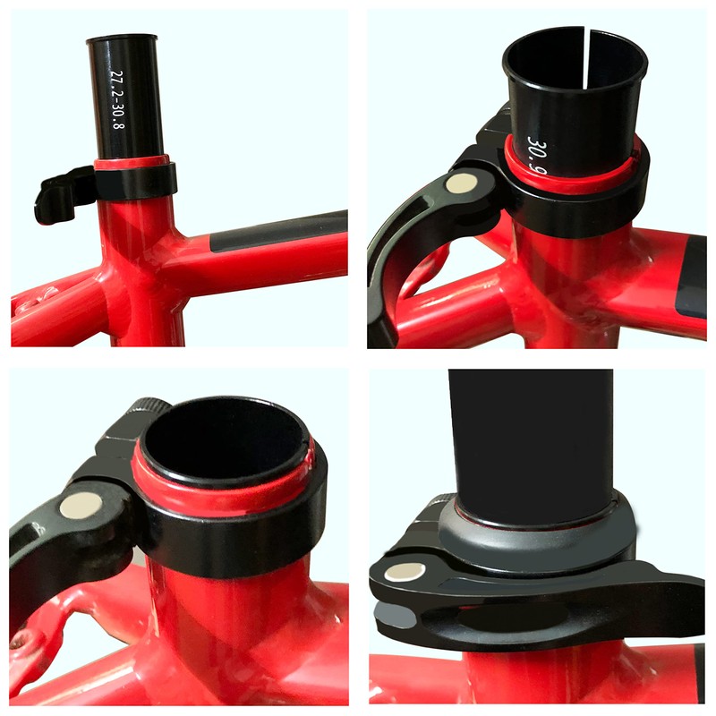 FLYAMAPIRIT Bicycle Seat Post Adapter Bicycle Seat Post Tube Reducing