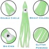 Soft Squid Skirts Octopus Fishing Lures Plastic Hoochie Trolling Bait
