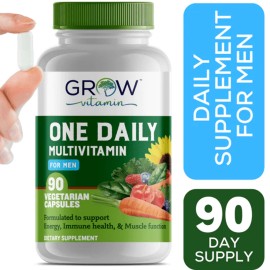 Multivitamínico diario Grow Vitamin One para hombres