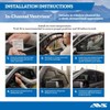 Auto Ventshade [AVS] in-Channel Rain Guards for 2022-2026 Nissan Frontier,