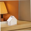 Kisangel 10PCS Wooden House Craft Piggy Bank Kit Unfinished DIY
