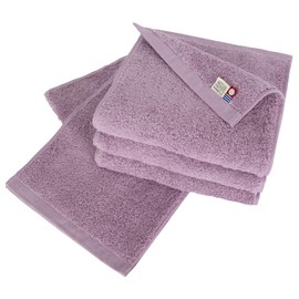 aso Scarf Towel, Imabari Towel, Set of 4, Medium Thick, 7.9 x 43.3 inches (20 x 110 cm), 100% Cotton, Made in Japan, Sports Towel, Everyone's Towel (Set of 4, Ash Purple) cy-mt275-m4-ap