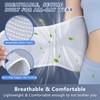 Back Support Brace Men & Women with 10 Replaceable Support