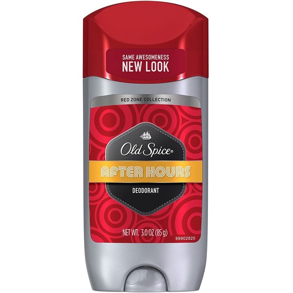 Old Spice Red Zone Deodorant Solid, After Hours 3 oz