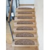 Kettelservice-Metzker Prerow Half Round Stair Mats Brown