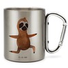 Mr. & Mrs. Panda Stainless Steel Cup Sloth Yoga Gift