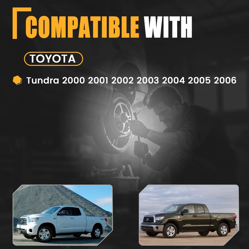 GSPSCN Tailgate Handle Assembly - Compatible with 2000-2006 Toyota Tundra