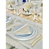" OCCASIONS " 40 Plates Pack, Disposable Wedding Party Plastic