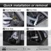 2PCS UTV Adjustable Cool Door Latch Aluminum Compatible with Polaris