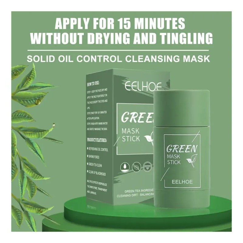 Mascarilla De Té Verde En Barra Con Extracto De Té,