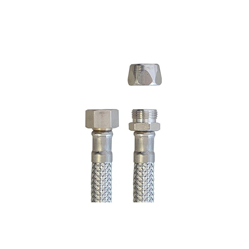 H2O-Flex® Reinforced hose 3/8 inch nut x 10 mm squeeze,