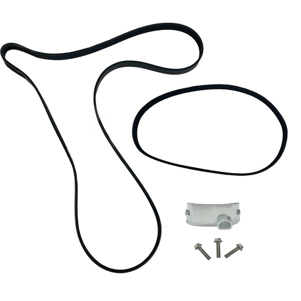 12669858 V-Ribbed Serpentine Belt & 12658178 Air Conditioning Compressor Belt