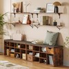 DINZI LVJ Long Wall Shelves, 39.4Inch Wall Mounted Shelves Set