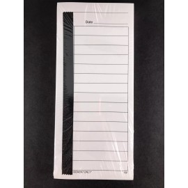 25 count 15 Line TEAR OFF Football Cards RAFFLE Rip Tickets Gambling Strip Card