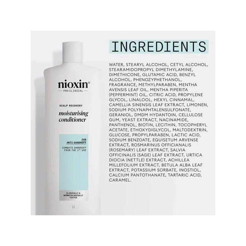 Nioxin Scalp Recovery System Moisturizing Conditioner 1L