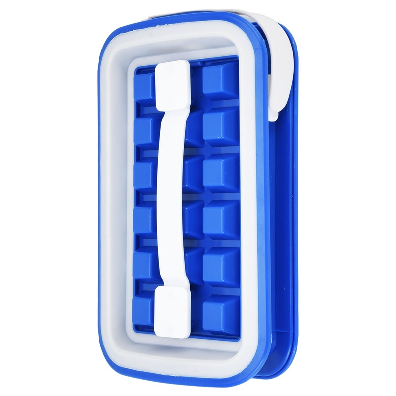 Ice Cube Tray Stretchable Easily Cleaning Saving Space Ice Making