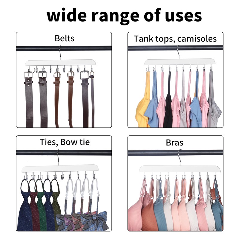 Vizirwpfot Bra Hangers for Closet Organizer,Tank Top Hanger with 20