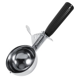 Cuchara de helado, cuchara de helado de fruta de acero inoxidable con herramienta de cocina de plástico(08),Tapas para Latas