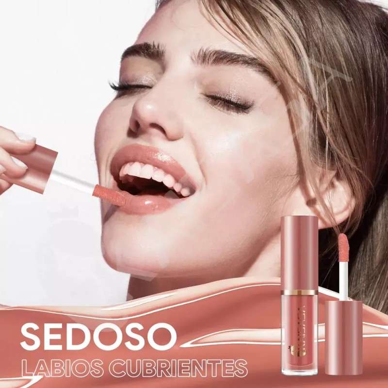Set De Labiales Líquidos Mate Kaisasa con 12 Colores de