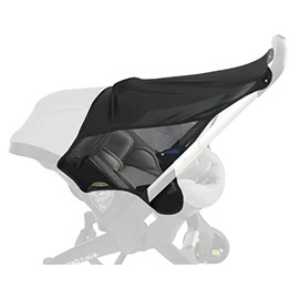 Baby Stroller Sun Shade Sun Protection Baby Car Seat Sunshade Extension Stroller Sun Shade Compatible with Doona Infant Stroller Pram Buggy Pushchairs UV Protection Sun Cover Canopy Stroller Sunshade