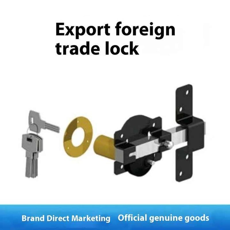 Domira 50mm Long Throw Gate Lock – Heavy Duty Rim