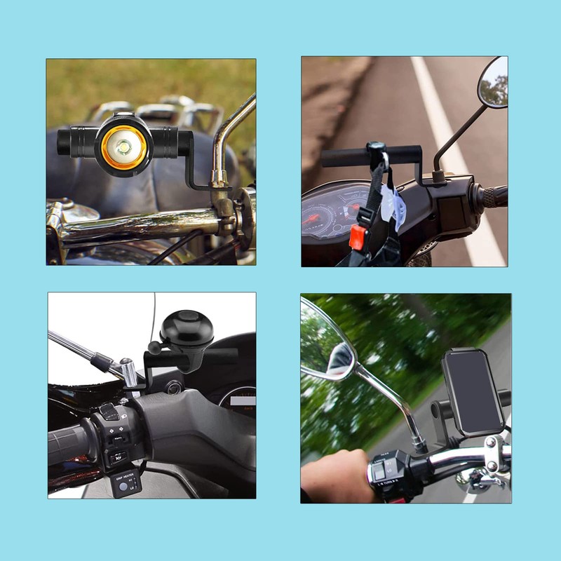 Montesy Rear View Adapter Holder Accessories Base Motorcycle Supplies Extender