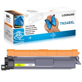 LOSMANN TN248XL Toner Compatible with Brother TN-248 Y for Brother DCP-L3515CDW MFC-L3760CDW HL-L3215CW DCP-L3520CDW DCP-L3560CDW MFC-L8390CDW HL-L3240CDW MFC-L3740CDW HL-L3220CDW CW CW (Yellow)