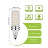 Bogao E12 LED Bulb, 12W White 6000K LED Bulbs, 80-100