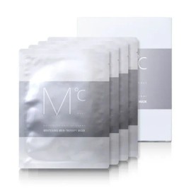 MDoC [Mdoc] Whitening Men Therapy Mask Pack of 4 (GIFT) Pouches of 3, Random / [엠도씨] 화이트닝 맨테라피 마스크 팩 4매 (GIFT)파우치3매 랜덤
