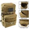 Tactical Mini Molle Hydration Pack,Molle Hydration Carrier with US Flag