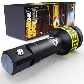 KIRXST 1" Impact Socket Extension Bar, Drive Extension Bar 150 mm CR-V Steel Wrench Extender for Manual Pneumatic Torque Wrench