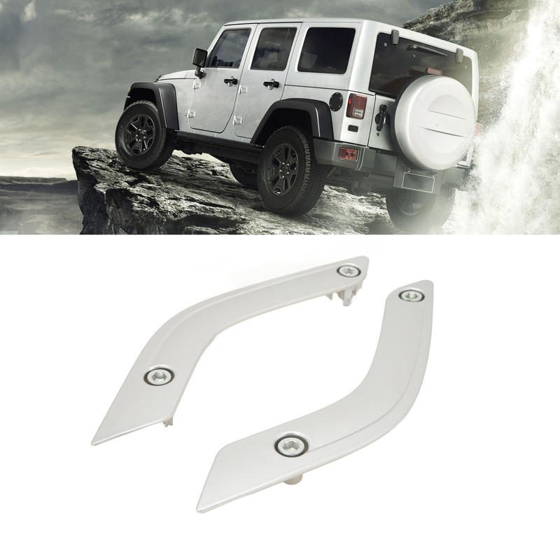 1 Pair Interior Door Handle Inserts Cover Left Right Inner