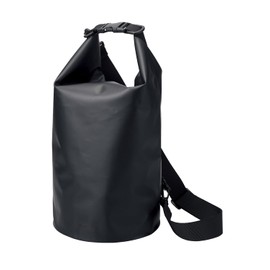 ELECOM Waterproof Bag Dry Bag Drum Type 10L Dustproof Sea Gym Fishing Camping Black PWWPBD10BK