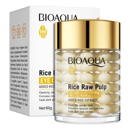 Crema Facial De Pulpa Cruda De Arroz Blanco Bioaqua