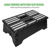Folding Step Stool, Foldable Footrest Portable Compact Foldable Ladder Collapsible